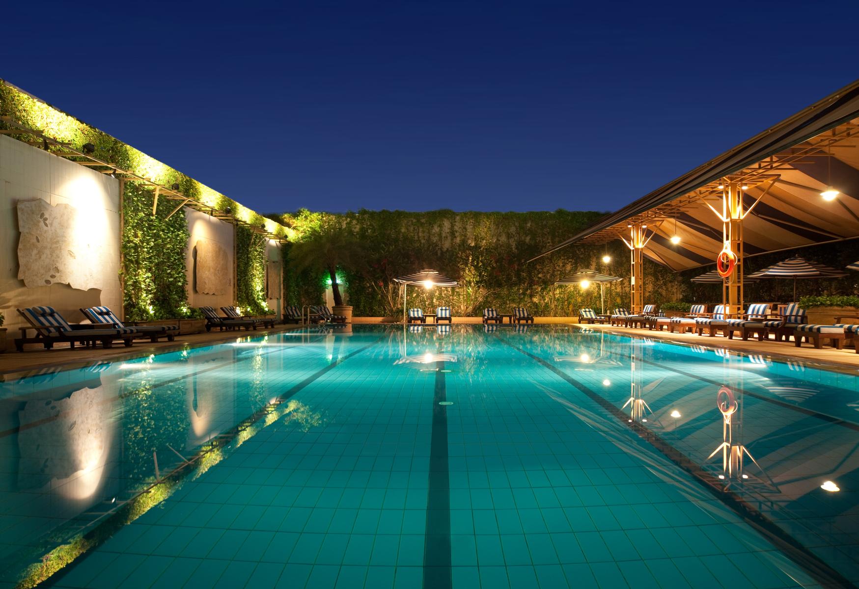 Rooftop swimming pool